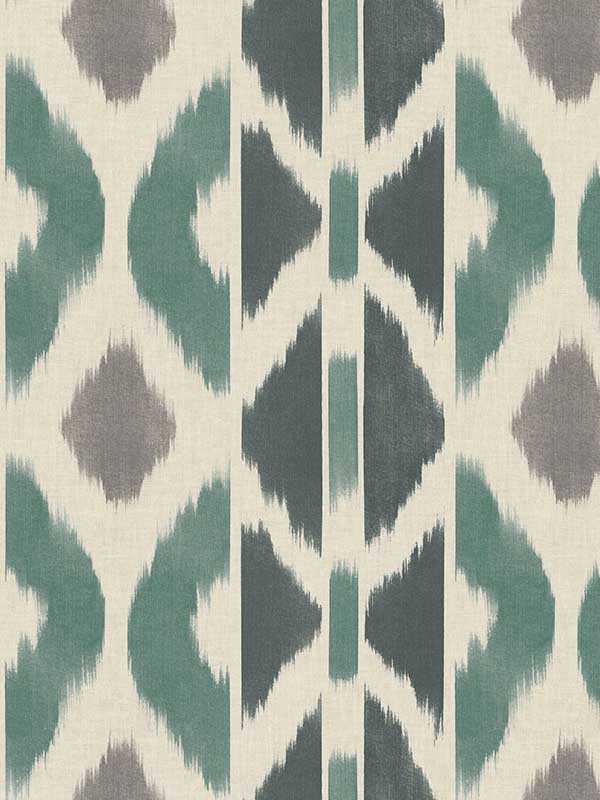 Patan wallpaper in indigo color - pattern number AB3092 - by Antonina Vella in the Artifacts collection