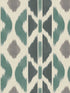 Patan wallpaper in indigo color - pattern number AB3092 - by Antonina Vella in the Artifacts collection