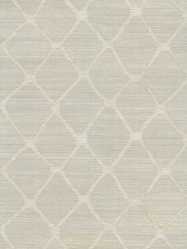 Tonga wallpaper in putty color - pattern number AB3122 - by Antonina Vella in the Artifacts collection