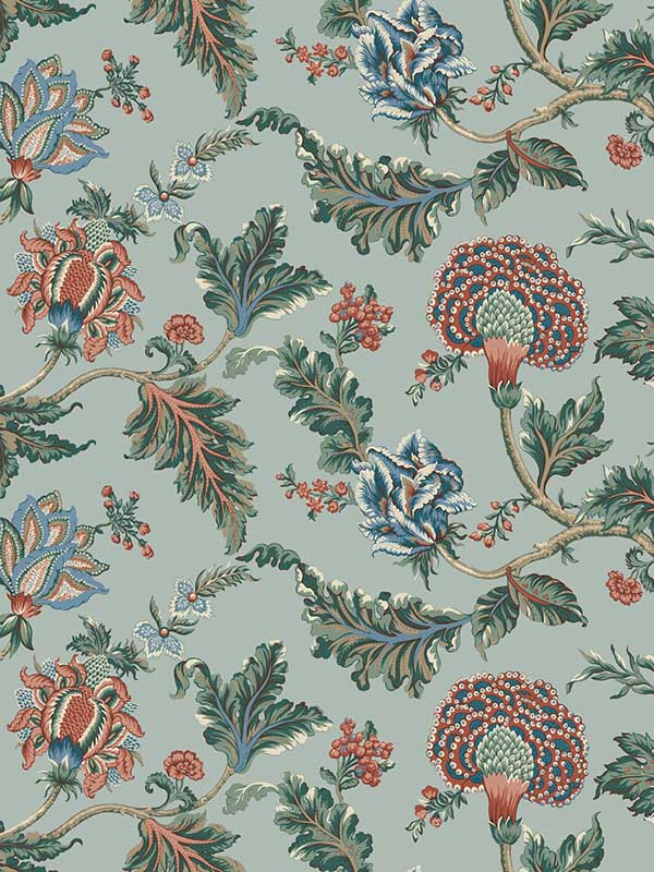 Monroe fabric in teal color - pattern number MX9622W - by Ronald Redding in the Astoria collection
