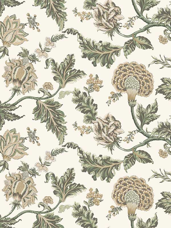 Monroe fabric in green color - pattern number MX9626W - by Ronald Redding in the Astoria collection
