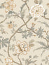 Courtyard Botanical wallpaper in neutral color - pattern number MX9655 - by Ronald Redding in the Astoria collection