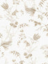 Floral Lace wallpaper in taupe color - pattern number MX9681 - by Ronald Redding in the Astoria collection