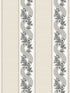 Abbeys Garland wallpaper in black and white color - pattern number MX9691 - by Ronald Redding in the Astoria collection