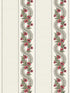 Abbeys Garland wallpaper in red and green color - pattern number MX9693 - by Ronald Redding in the Astoria collection