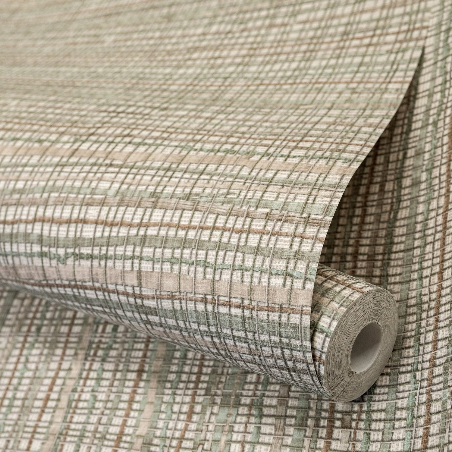 Fondo wallpaper in green color - pattern number GH27090-23 - by Galerie in the Salt collection