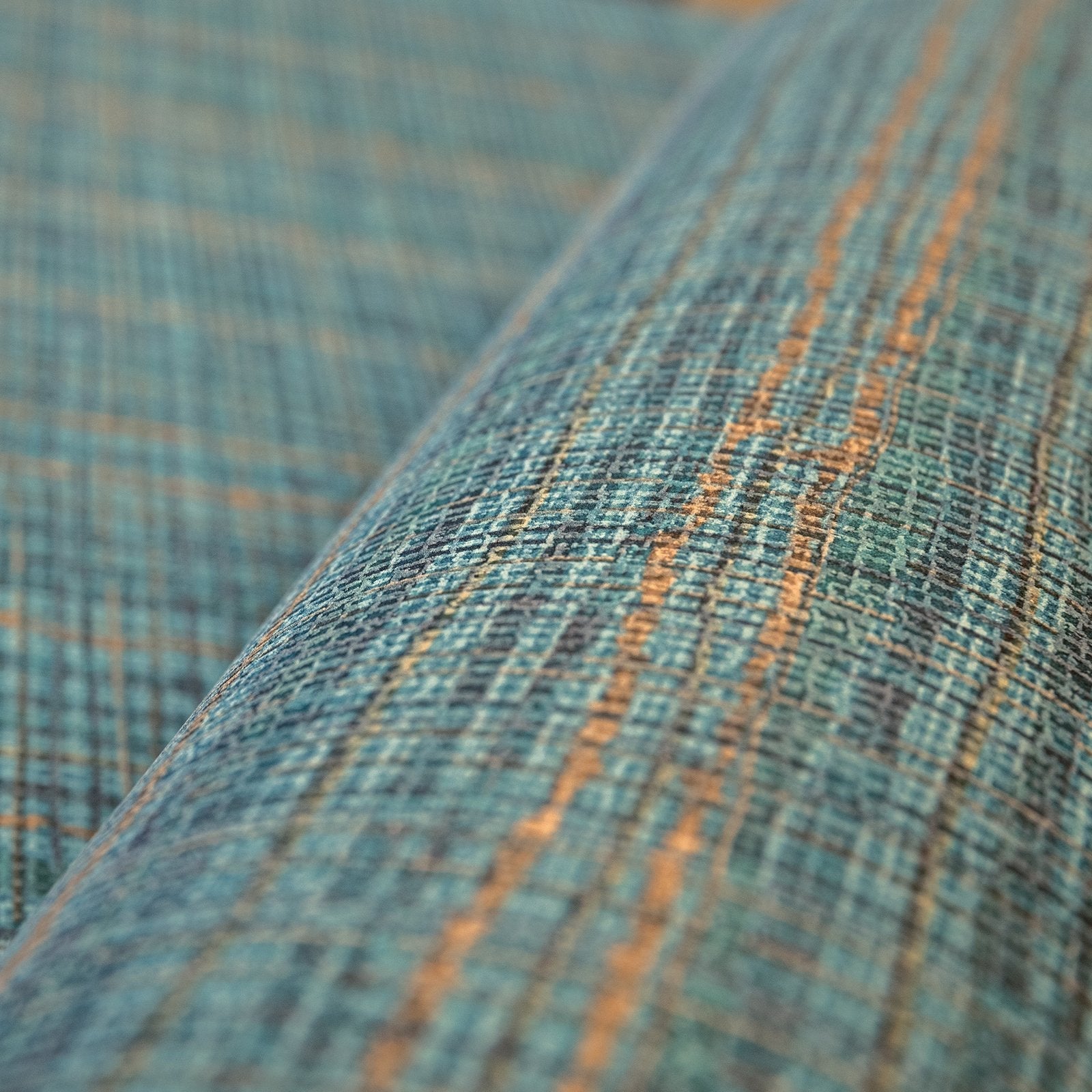 Wild Grass wallpaper in blue color - pattern number GH27099-23 - by Galerie in the Pepper collection