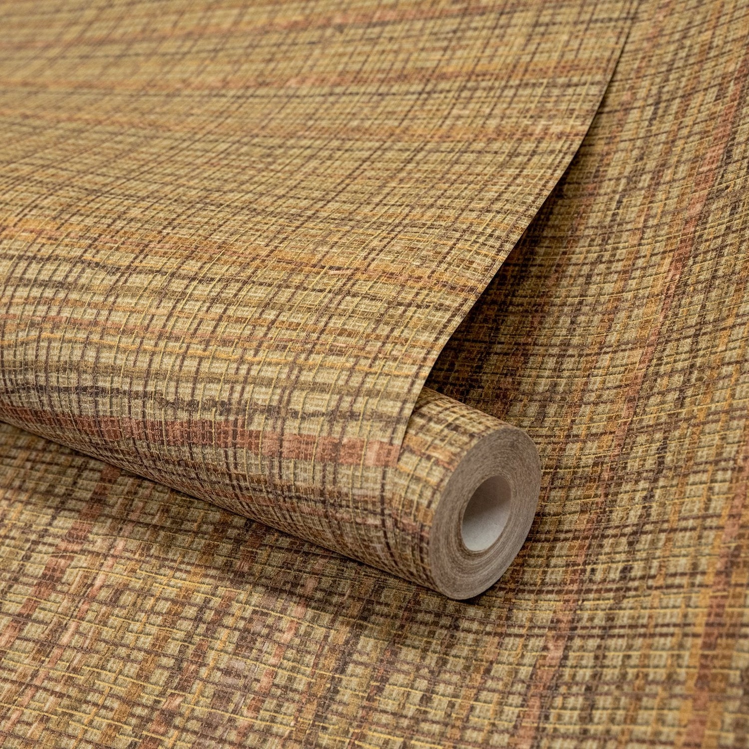 Wild Grass wallpaper in orange color - pattern number GH27102-23 - by Galerie in the Pepper collection