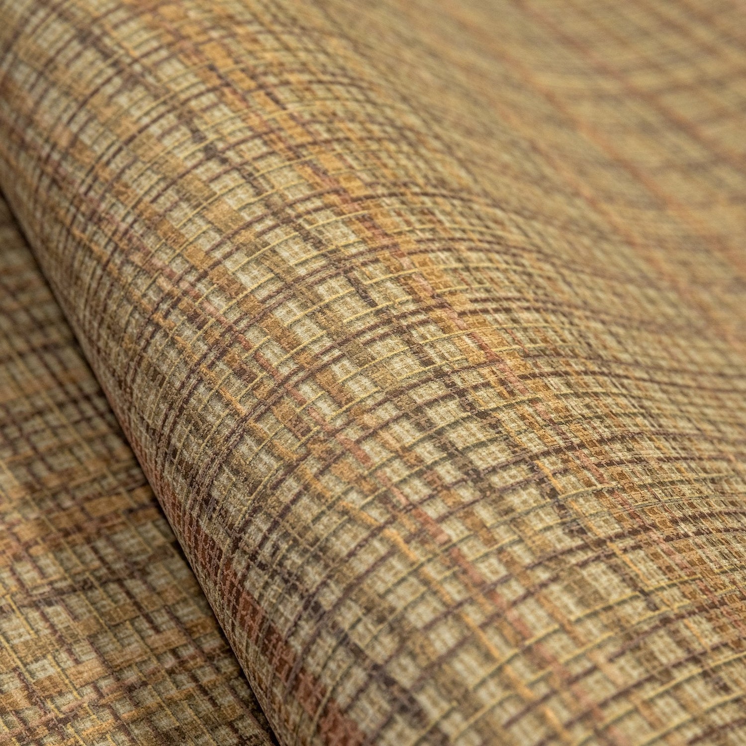Wild Grass wallpaper in orange color - pattern number GH27102-23 - by Galerie in the Pepper collection