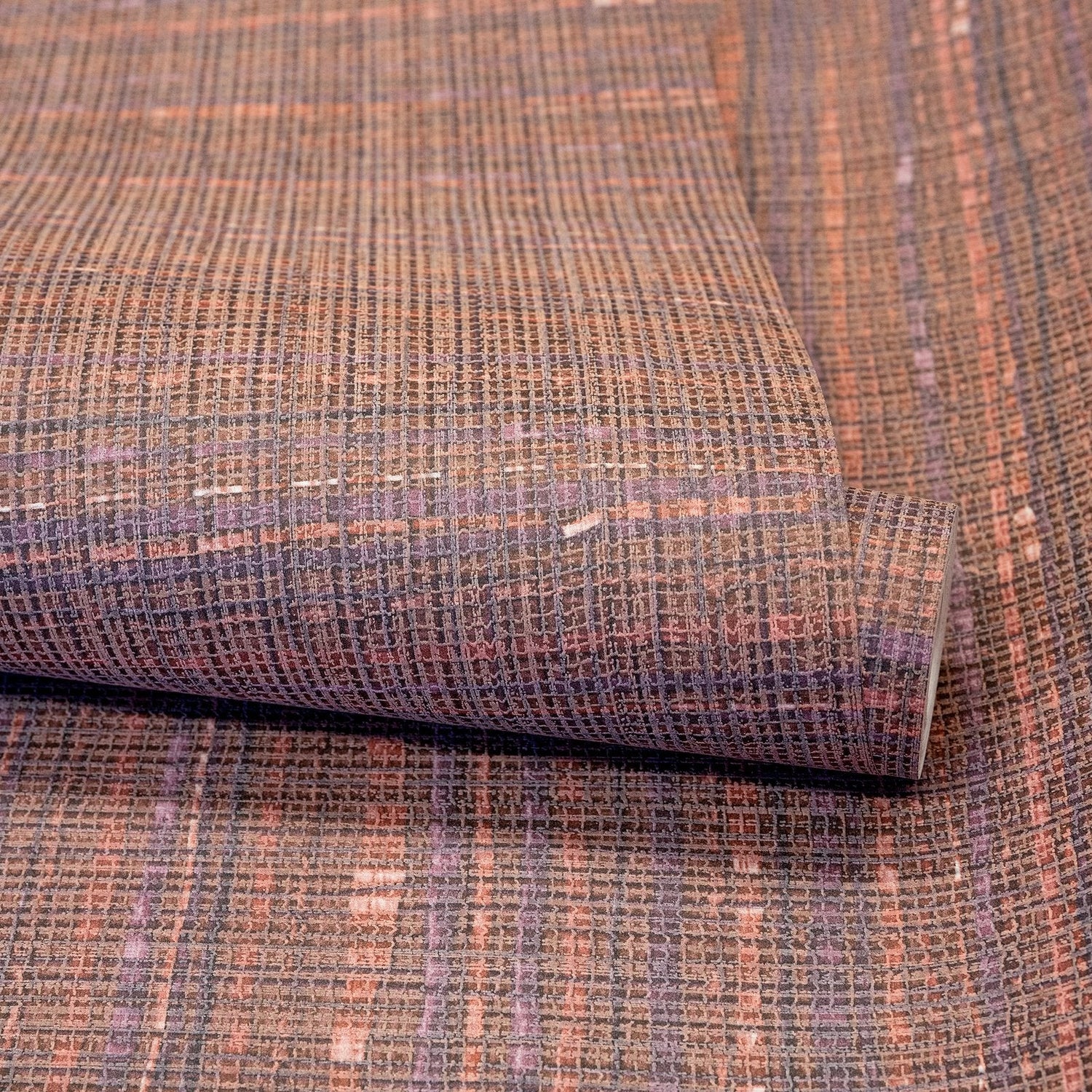 Wild Grass wallpaper in orange color - pattern number GH27105-23 - by Galerie in the Pepper collection