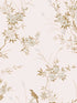 Bird Chinoiserie fabric in pink gold color - pattern number 125122 - by Graham and Brown in the Rachel Ashwell Shabby Chic Collection collection