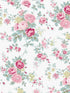 Wild Flower wallpaper in off white color - pattern number 125130 - by Graham and Brown in the Rachel Ashwell Shabby Chic Collection collection
