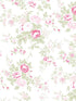 Wild Flower wallpaper in pink color - pattern number 125132 - by Graham and Brown in the Rachel Ashwell Shabby Chic Collection collection