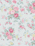 Wild Flower fabric in blue color - pattern number 125133 - by Graham and Brown in the Rachel Ashwell Shabby Chic Collection collection