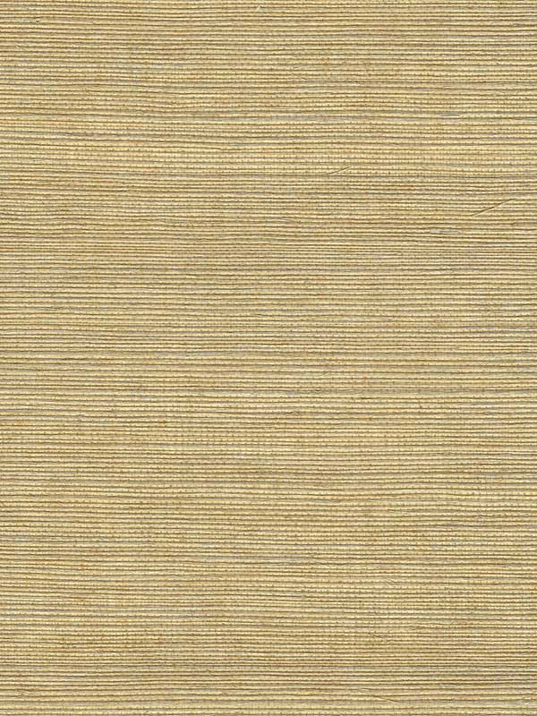 Chiyo Sisal wallpaper in ochre color - pattern number WNR2065.WT.0 - by Winfield Thybony in the Natural Resources Vol. II collection