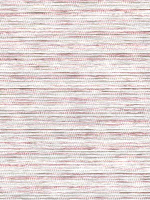 Ema Weave wallpaper in pink color - pattern number WNR2074.WT.0 - by Winfield Thybony in the Natural Resources Vol. II collection
