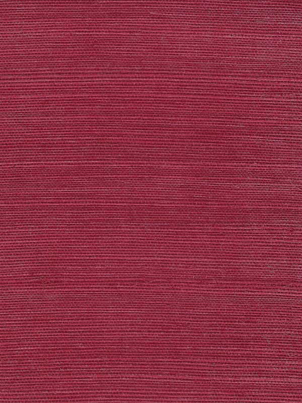 Chiyo Sisal wallpaper in scarlet color - pattern number WNR2089.WT.0 - by Winfield Thybony in the Natural Resources Vol. II collection
