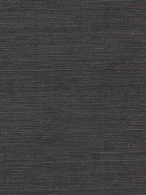 Chiyo Sisal wallpaper in black color - pattern number WNR2092.WT.0 - by Winfield Thybony in the Natural Resources Vol. II collection