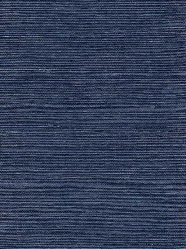 Chiyo Sisal wallpaper in indigo color - pattern number WNR2120.WT.0 - by Winfield Thybony in the Natural Resources Vol. II collection