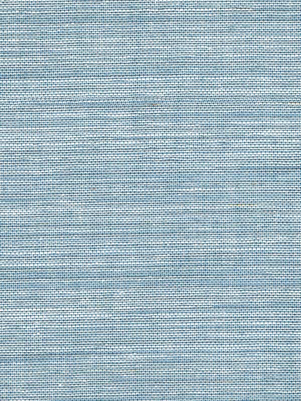 Minori Sisal wallpaper in light denim color - pattern number WNR2123.WT.0 - by Winfield Thybony in the Natural Resources Vol. II collection