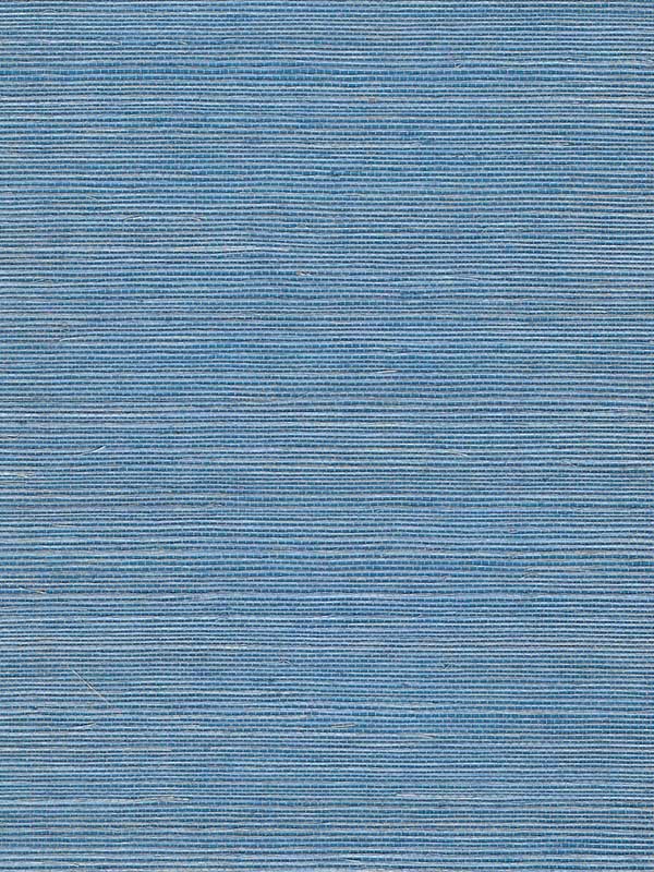 Chiyo Sisal wallpaper in periwinkle color - pattern number WNR2132.WT.0 - by Winfield Thybony in the Natural Resources Vol. II collection
