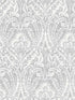 Berkshire Damask fabric in grey color - pattern number 4147-27381 - by A Street Prints in the Haberdashery collection