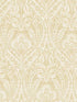 Berkshire Butter Damask wallpaper in butter color - pattern number 4147-27383 - by A Street Prints in the Haberdashery collection