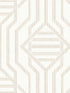 Essex Geometric wallpaper in wheat color - pattern number 4147-27404 - by A Street Prints in the Haberdashery collection