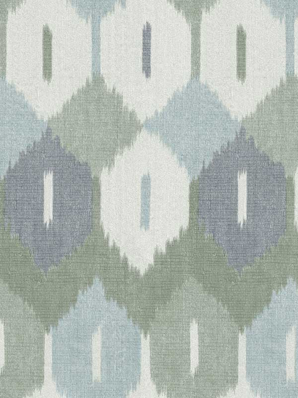 Abilene Ikat wallpaper in sea green color - pattern number 4147-27406 - by A Street Prints in the Haberdashery collection