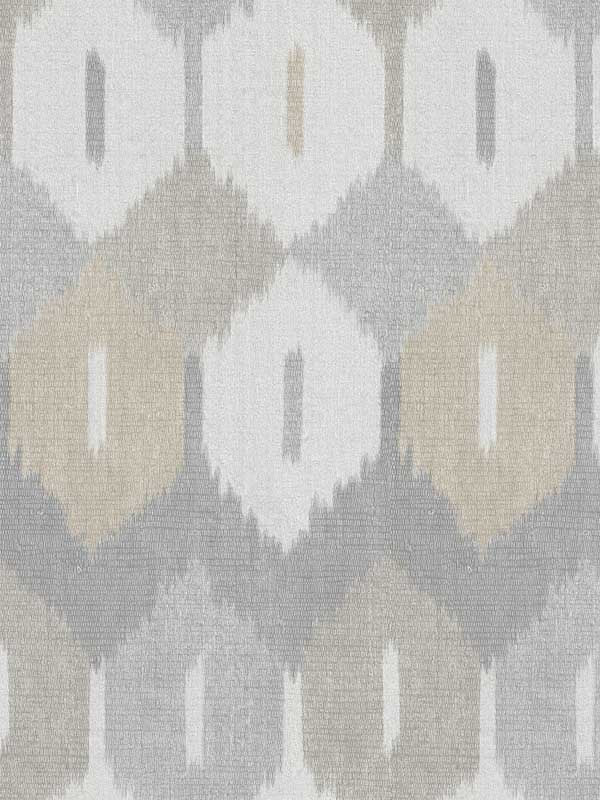 Abilene Ikat wallpaper in neutral color - pattern number 4147-27409 - by A Street Prints in the Haberdashery collection