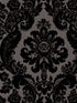 Shadow Flocked Damask wallpaper in black color - pattern number 4147-87391 - by A Street Prints in the Haberdashery collection