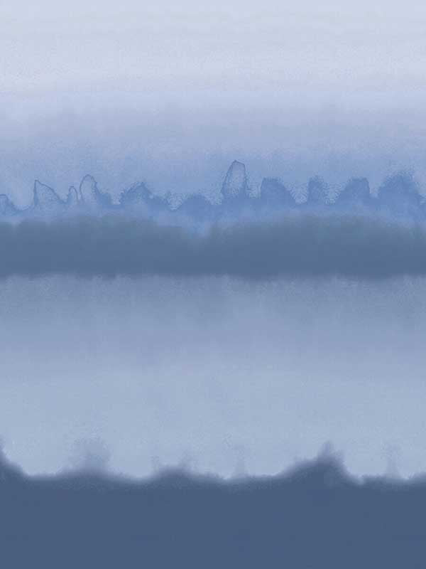 Colorscape Panel mural in murex color - pattern number W4252.815.0 - by Kravet in the Altuzarra collection