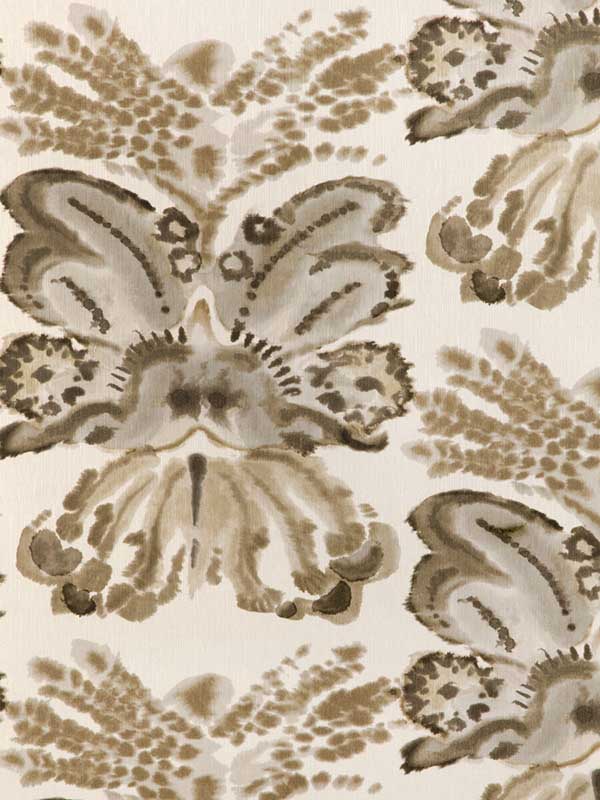 Rorschach wallpaper in natural color - pattern number W4254.106.0 - by Kravet in the Altuzarra collection