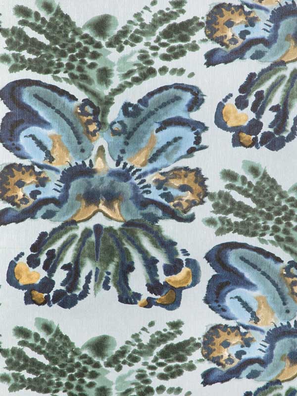 Rorschach wallpaper in stormcloud color - pattern number W4254.315.0 - by Kravet in the Altuzarra collection