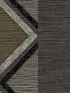 Beswick Chevron wallpaper in roasted coffee color - pattern number TH91506 - by Seabrook in the Fibers and Threads collection
