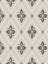 Lily wallpaper in black horizon color - pattern number WDR2022.WT.0 - by Winfield Thybony in the Historical Wallpaper Collection collection
