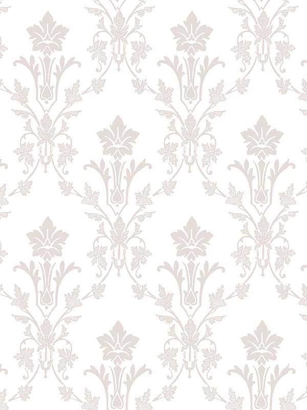 Carina wallpaper in beige color - pattern number WDR2042.WT.0 - by Winfield Thybony in the Historical Wallpaper Collection collection