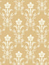 Carina wallpaper in saffron color - pattern number WDR2043.WT.0 - by Winfield Thybony in the Historical Wallpaper Collection collection