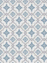 Gabriela wallpaper in cornwall blue color - pattern number WDR2047.WT.0 - by Winfield Thybony in the Historical Wallpaper Collection collection