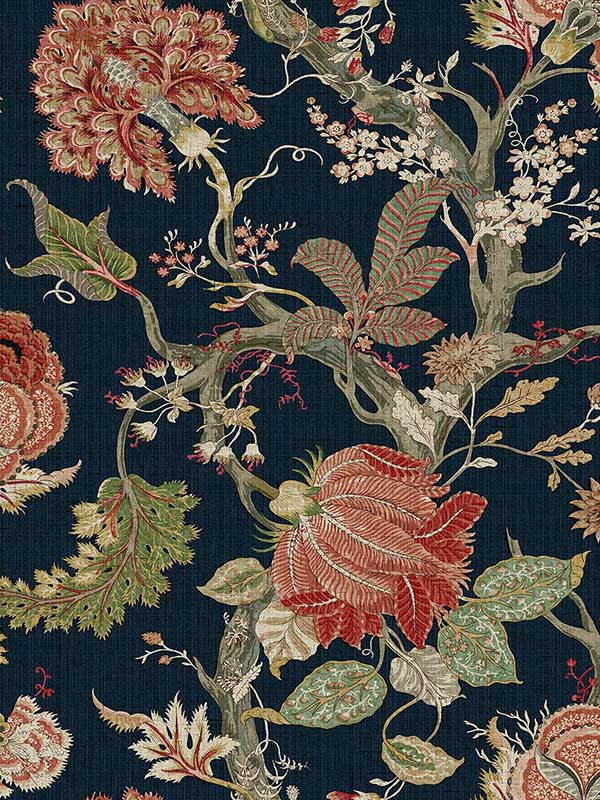 Thurleigh wallpaper in rosa color - pattern number CL70102 - by Carl Robinson in the Carl Robinson 21 The Gentleman collection