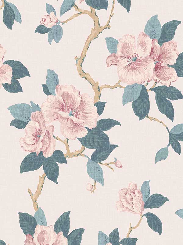Maya wallpaper in linen color - pattern number 130096 - by Laura Ashley in the Laura Ashley Spring Summer 2025 Collection collection