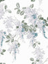 Mirabelle wallpaper in pale seaspray color - pattern number 130106 - by Laura Ashley in the Laura Ashley Spring Summer 2025 Collection collection
