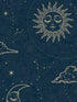 Transform Celestial Peel and Stick wallpaper in black color - pattern number 129660 - by Graham and Brown in the Transform Drop 3 Peel and Stick Wallpaper collection