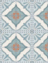 Transform Large Tile Peel and Stick fabric in blue color - pattern number 129666 - by Graham and Brown in the Transform Drop 3 Peel and Stick Wallpaper collection
