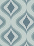 Transform Trippy Peel and Stick fabric in duck egg color - pattern number 129672 - by Graham and Brown in the Transform Drop 3 Peel and Stick Wallpaper collection