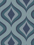Transform Trippy Peel and Stick fabric in blue color - pattern number 129675 - by Graham and Brown in the Transform Drop 3 Peel and Stick Wallpaper collection