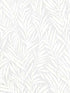 Whispering Leaves fabric in white color - pattern number VRAD00-525 - by Veer Decor in the Adele collection