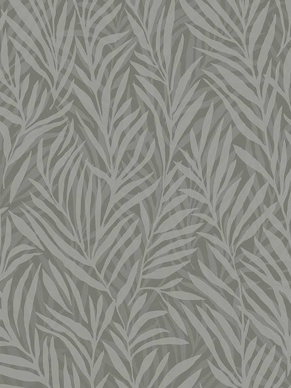 Whispering Leaves wallpaper in green color - pattern number VRAD04-525 - by Veer Decor in the Adele collection