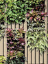Vertical Garden fabric in green color - pattern number VRAR04-497 - by Veer Decor in the Artifice collection