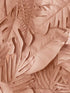 Photoreal Tropical Leaves fabric in terracotta color - pattern number VRAR05-008 - by Veer Decor in the Artifice collection
